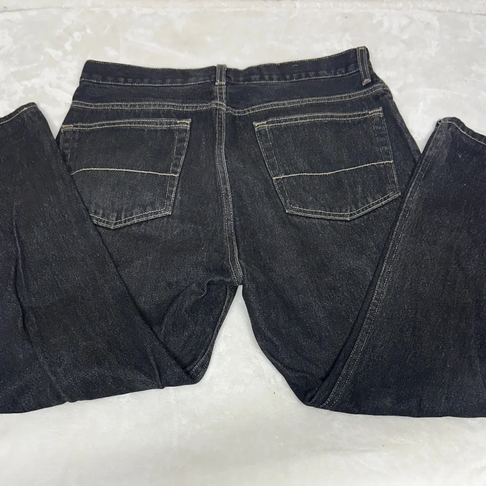 Faded Glory Men's Relaxed Black Jeans
